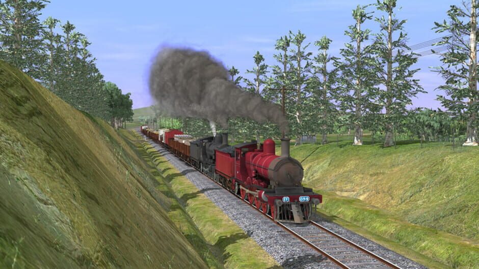 สกรีนช็อตจาก Trainz Railroad Simulator 2022: Victorian Railways Type 2 DD Class Pack (รูปที่ 2)