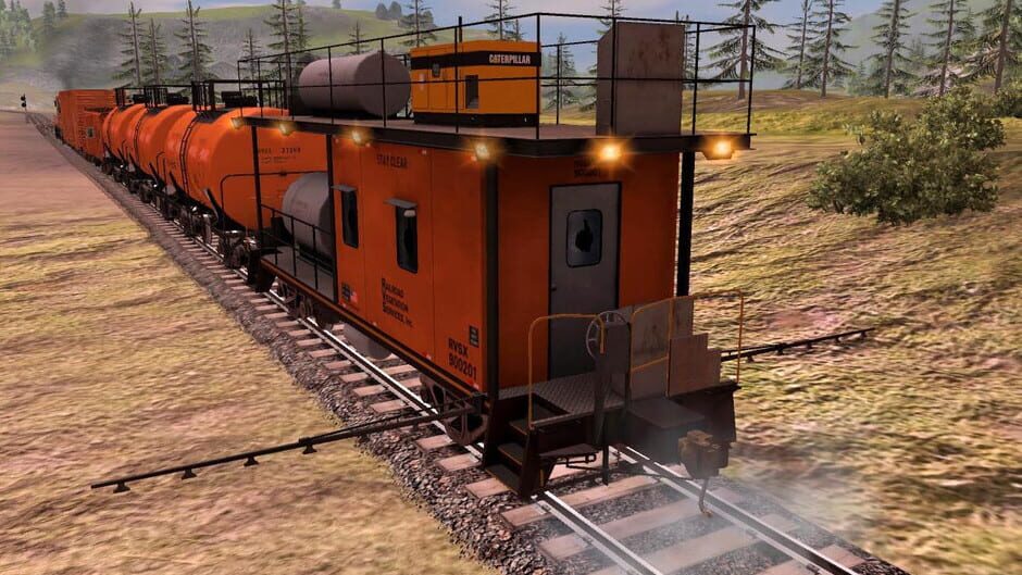 Trainz Railroad Simulator 2022: RVSX Vegetation Control Train Screenshot