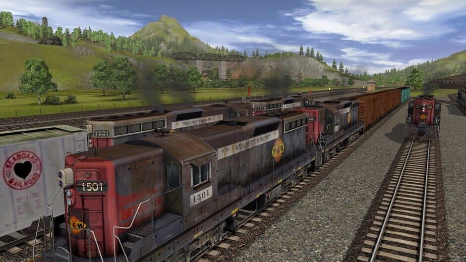 สกรีนช็อตจาก Trainz Railroad Simulator 2022: Willamette & Pacific SD7 #1501 (รูปที่ 8)