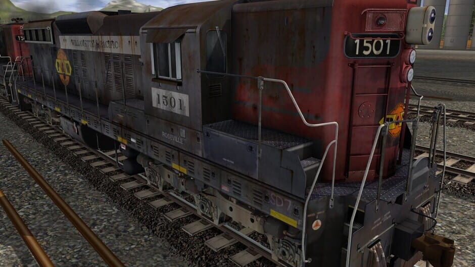 สกรีนช็อตจาก Trainz Railroad Simulator 2022: Willamette & Pacific SD7 #1501 (รูปที่ 6)