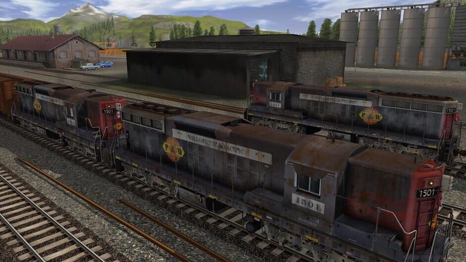 สกรีนช็อตจาก Trainz Railroad Simulator 2022: Willamette & Pacific SD7 #1501 (รูปที่ 2)