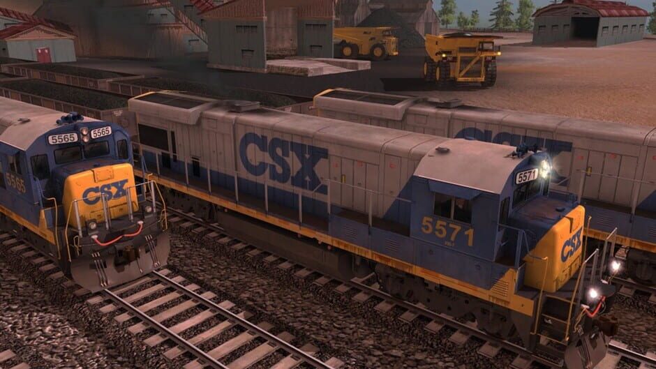 สกรีนช็อตจาก Trainz Railroad Simulator 2022: CSX Transportation GE B30-7 (รูปที่ 2)