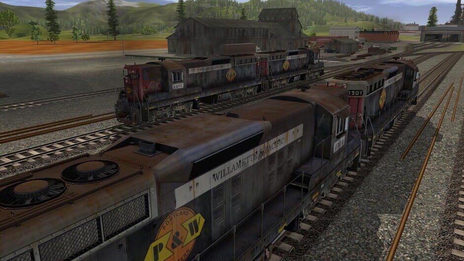 สกรีนช็อตจาก Trainz Railroad Simulator 2022: Willamette & Pacific SD7 #1501 (รูปที่ 3)