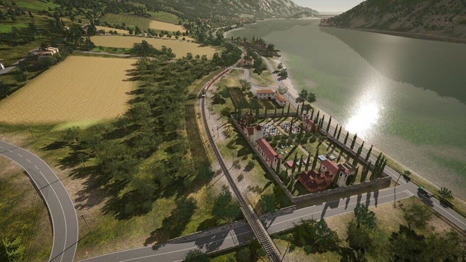 สกรีนช็อตจาก Trainz Railroad Simulator 2022: Sebino Lake, Italy (รูปที่ 7)