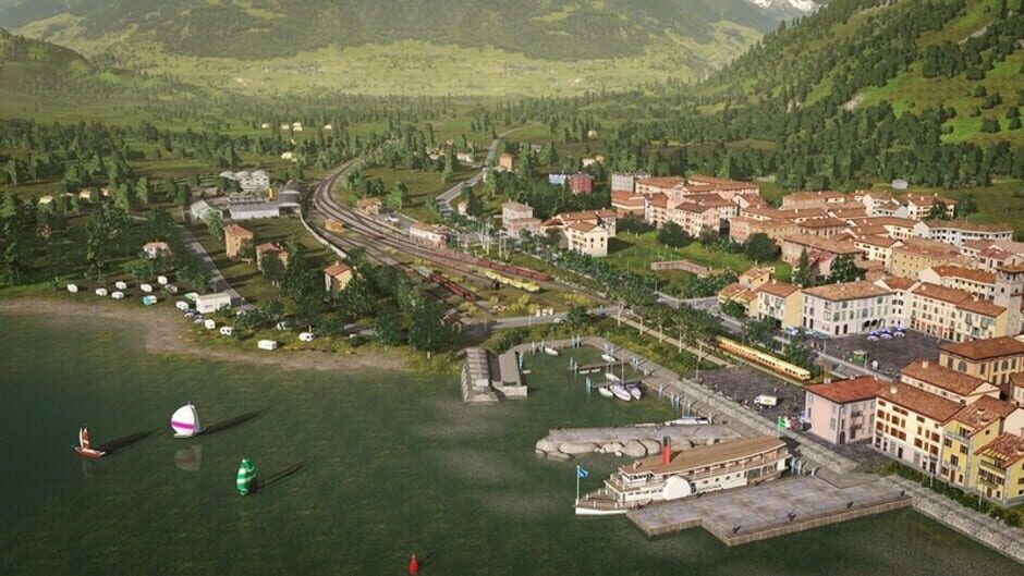 สกรีนช็อตจาก Trainz Railroad Simulator 2022: Sebino Lake, Italy (รูปที่ 4)