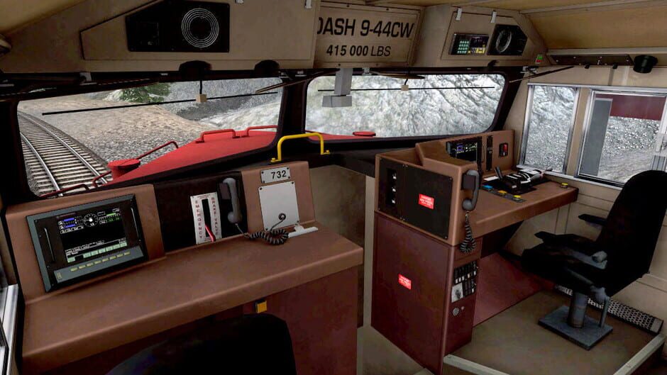 สกรีนช็อตจาก Trainz Railroad Simulator 2022: BNSF GE Dash-9 44CW Warbonnet (รูปที่ 7)
