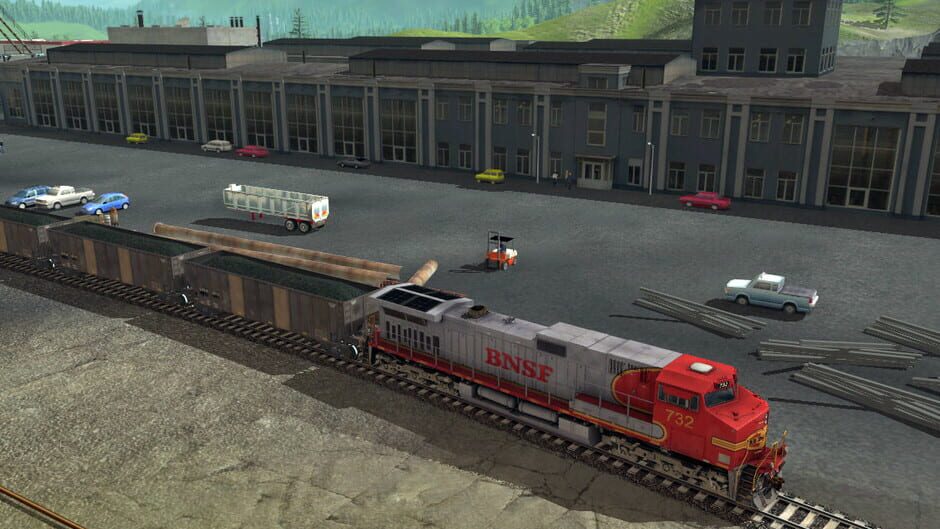 สกรีนช็อตจาก Trainz Railroad Simulator 2022: BNSF GE Dash-9 44CW Warbonnet (รูปที่ 3)
