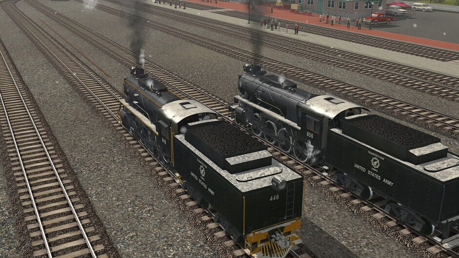 สกรีนช็อตจาก Trainz Railroad Simulator 2022: US ATC Class S 160 Steam (รูปที่ 6)