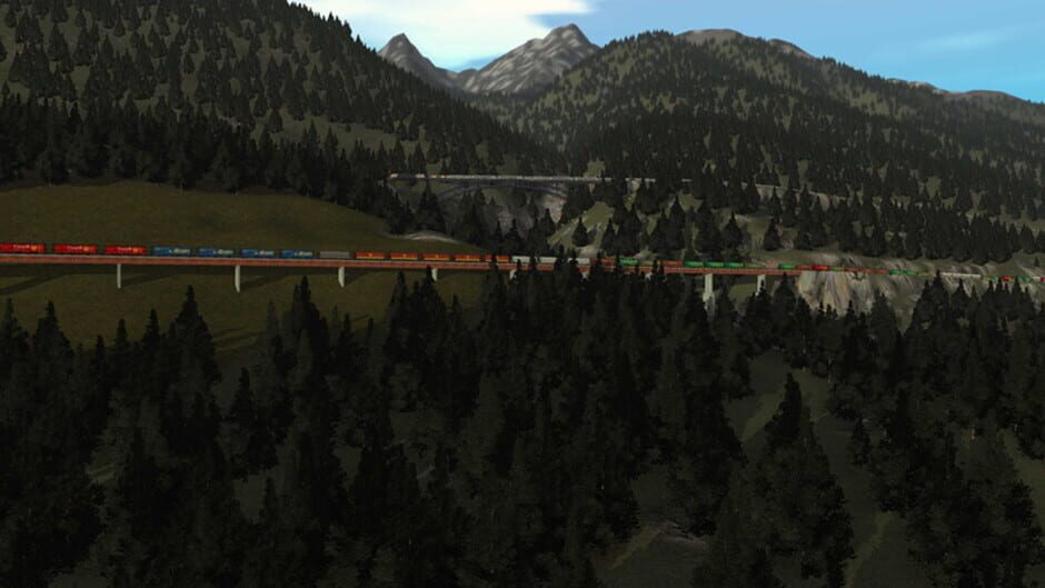 สกรีนช็อตจาก Trainz Railroad Simulator 2022: Canadian Rocky Mountains - Rogers Pass (รูปที่ 7)