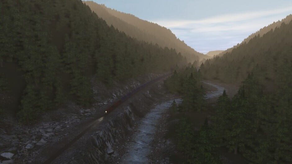 สกรีนช็อตจาก Trainz Railroad Simulator 2022: Canadian Rocky Mountains Viktor Lake to Ross Peak and Glacier (รูปที่ 4)