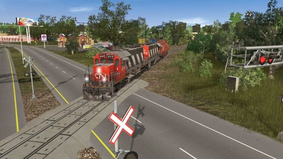 สกรีนช็อตจาก Trainz Railroad Simulator 2022: Lafond Regional Railway (รูปที่ 8)