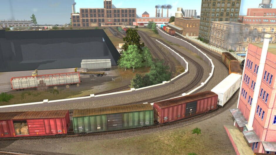 สกรีนช็อตจาก Trainz Railroad Simulator 2022: Franklin Avenue Industrial (รูปที่ 3)