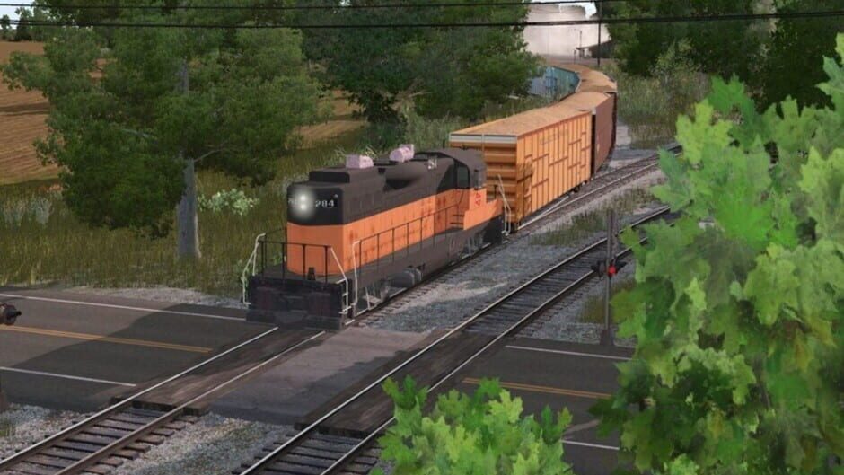 สกรีนช็อตจาก Trainz Railroad Simulator 2022: Midwestern Branch (รูปที่ 9)