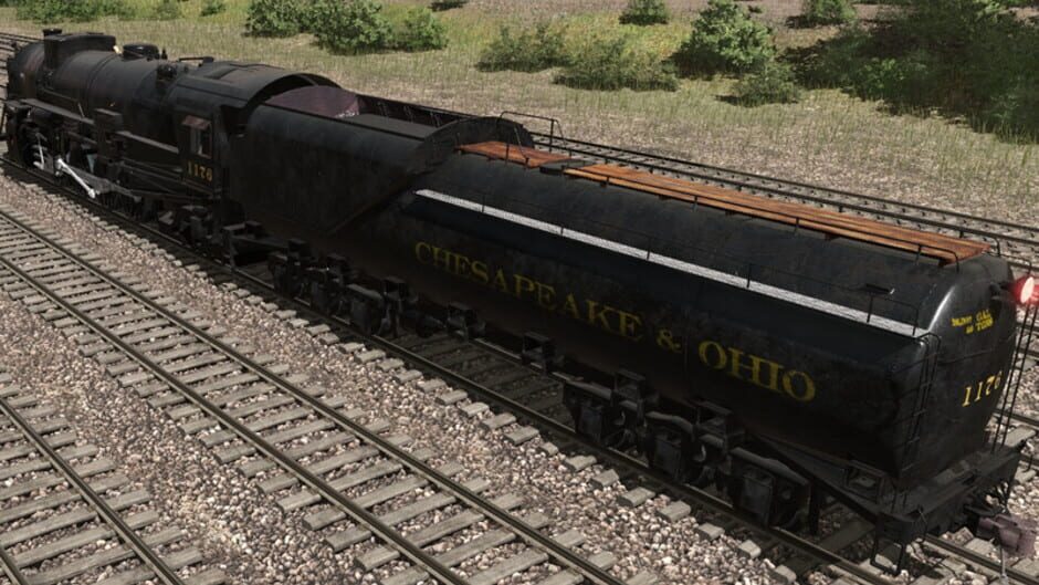 สกรีนช็อตจาก Trainz Railroad Simulator 2022: Chesapeake & Ohio K2 2-8-2 (รูปที่ 5)