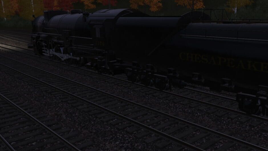 สกรีนช็อตจาก Trainz Railroad Simulator 2022: Chesapeake & Ohio K2 2-8-2 (รูปที่ 3)