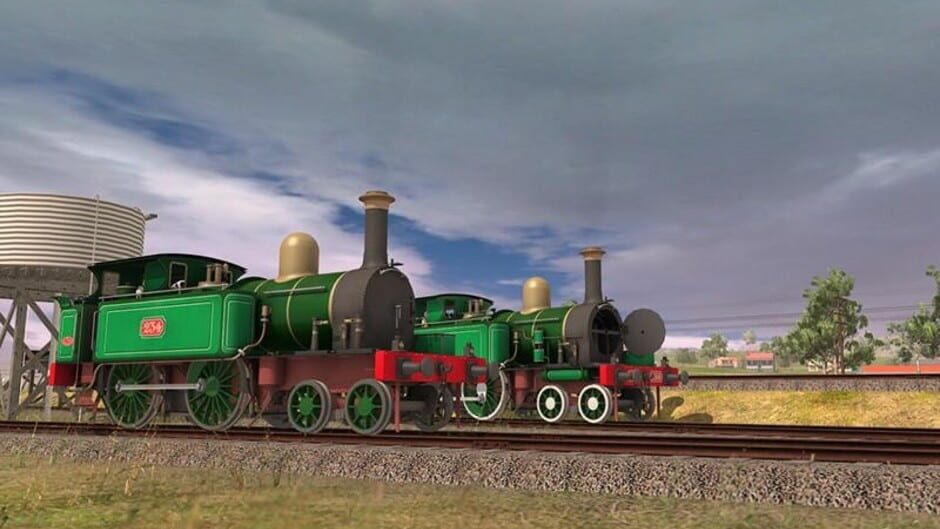 สกรีนช็อตจาก Trainz Railroad Simulator 2022: VR M Class 4-4-0 - Early 2 Tone Green (รูปที่ 5)