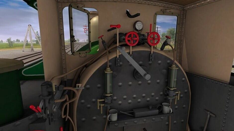 สกรีนช็อตจาก Trainz Railroad Simulator 2022: VR M Class 4-4-0 - Early 2 Tone Green (รูปที่ 3)