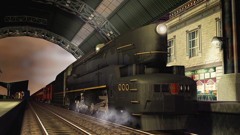 สกรีนช็อตจาก Trainz Railroad Simulator 2022: PRR T1 (รูปที่ 2)