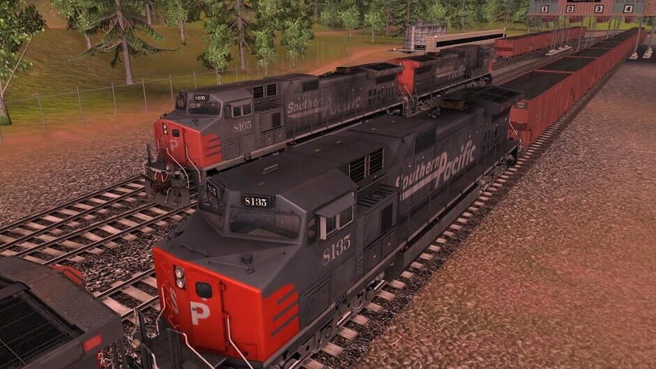 สกรีนช็อตจาก Trainz Railroad Simulator 2022: Southern Pacific GE CW44-9 (รูปที่ 5)