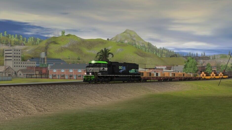 สกรีนช็อตจาก Trainz Railroad Simulator 2022: NS SD60E - 6963 GoRail (รูปที่ 3)
