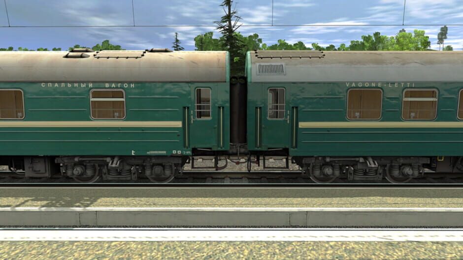 สกรีนช็อตจาก Trainz Railroad Simulator 2022: RZD-UZ-RIC Wagons (รูปที่ 5)