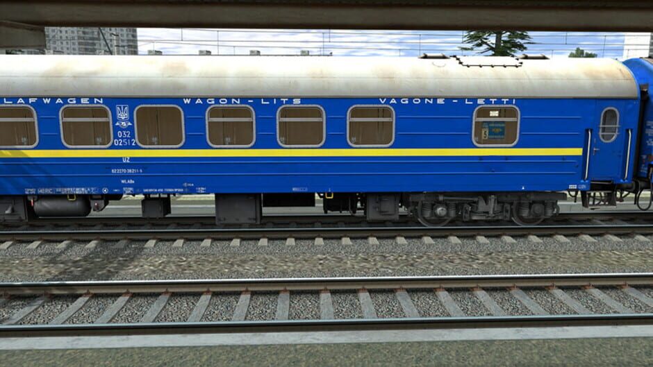 สกรีนช็อตจาก Trainz Railroad Simulator 2022: RZD-UZ-RIC Wagons (รูปที่ 13)