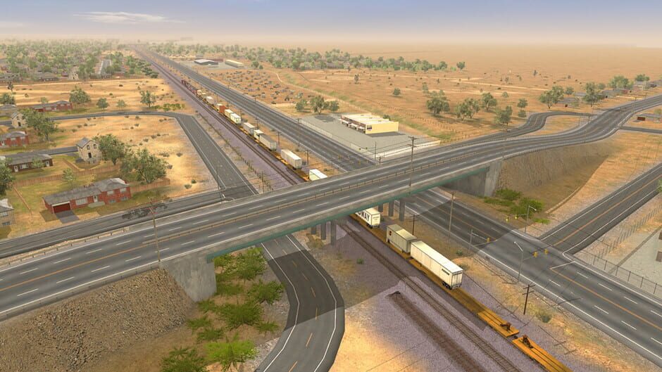 สกรีนช็อตจาก Trainz Railroad Simulator 2022: Mojave Sub Division (รูปที่ 17)