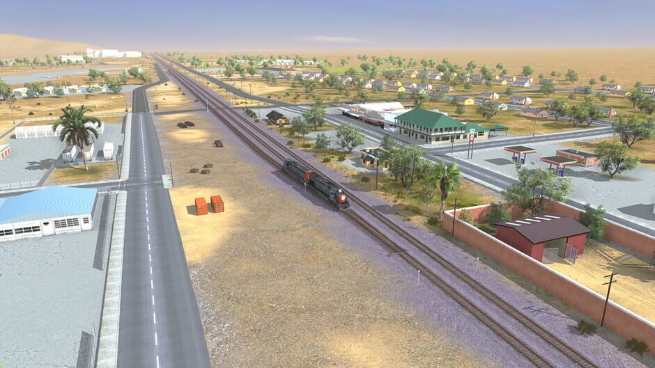 สกรีนช็อตจาก Trainz Railroad Simulator 2022: Mojave Sub Division (รูปที่ 5)
