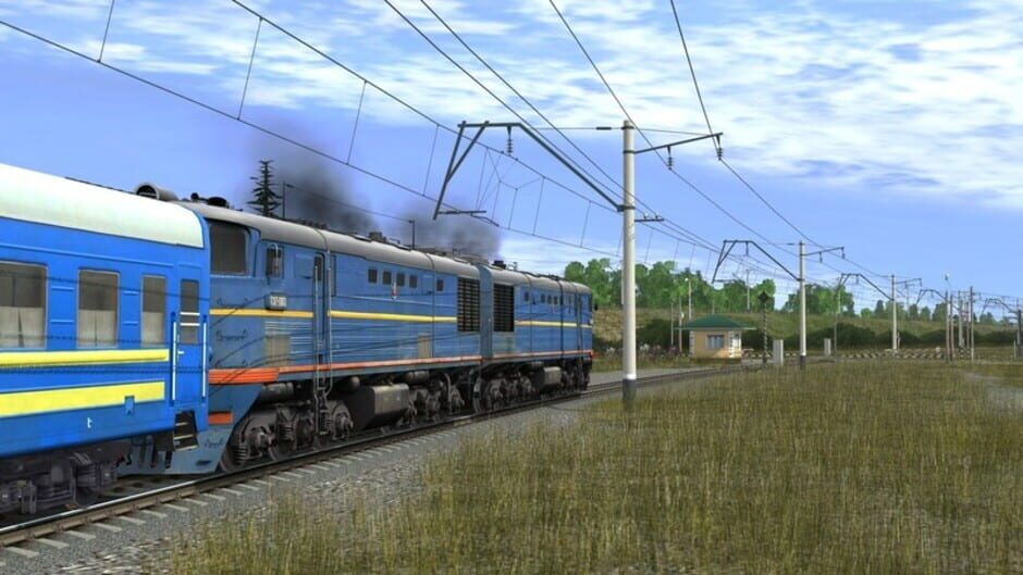 สกรีนช็อตจาก Trainz Railroad Simulator 2022: TE7-083 (รูปที่ 6)