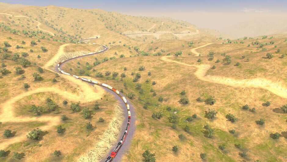 สกรีนช็อตจาก Trainz Railroad Simulator 2022: Mojave Sub Division (รูปที่ 3)