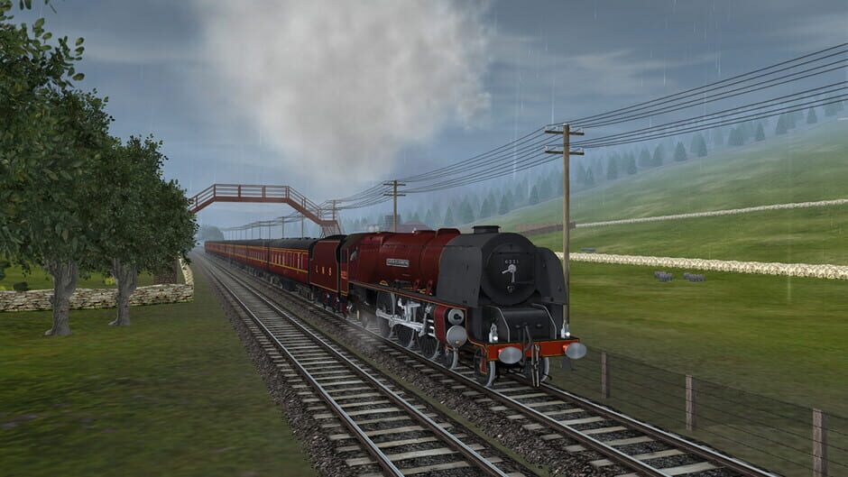 สกรีนช็อตจาก Trainz Railroad Simulator 2022: LMS Duchess (รูปที่ 2)
