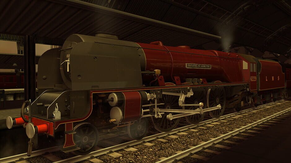 สกรีนช็อตจาก Trainz Railroad Simulator 2022: LMS Duchess (รูปที่ 9)