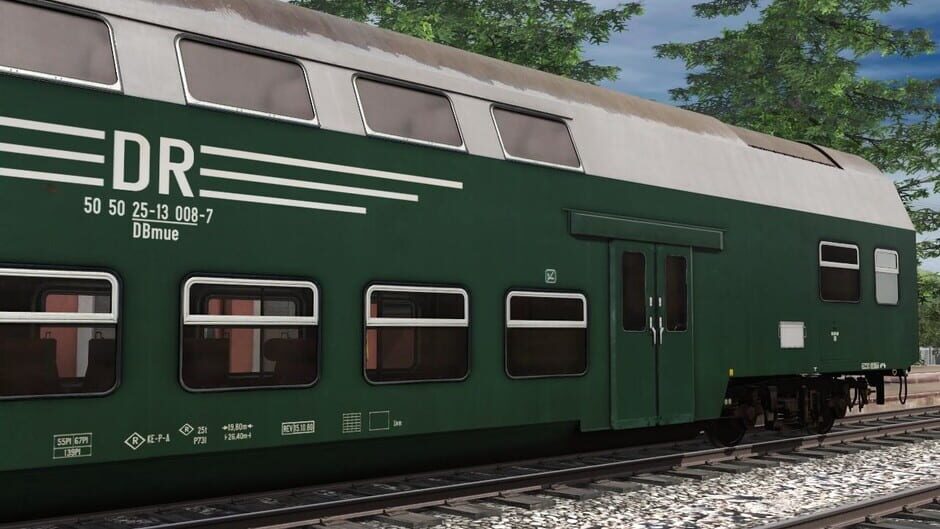 สกรีนช็อตจาก Trainz Railroad Simulator 2022: DR DBmue 008 (รูปที่ 4)
