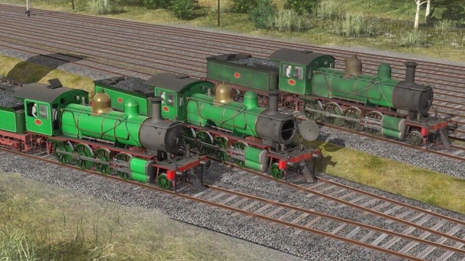 สกรีนช็อตจาก Trainz Railroad Simulator 2022: Victorian Railways V Class 2 Tone Green (รูปที่ 6)