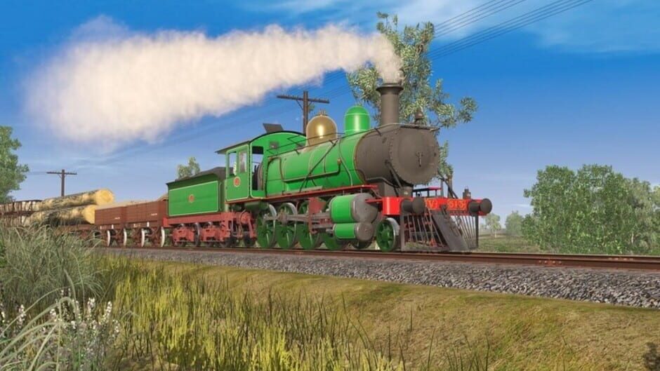 สกรีนช็อตจาก Trainz Railroad Simulator 2022: Victorian Railways V Class 2 Tone Green (รูปที่ 5)