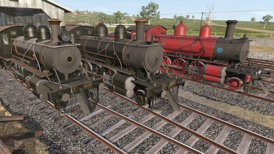 สกรีนช็อตจาก Trainz Railroad Simulator 2022: Victorian Railways V499 - Baldwin Built (รูปที่ 2)