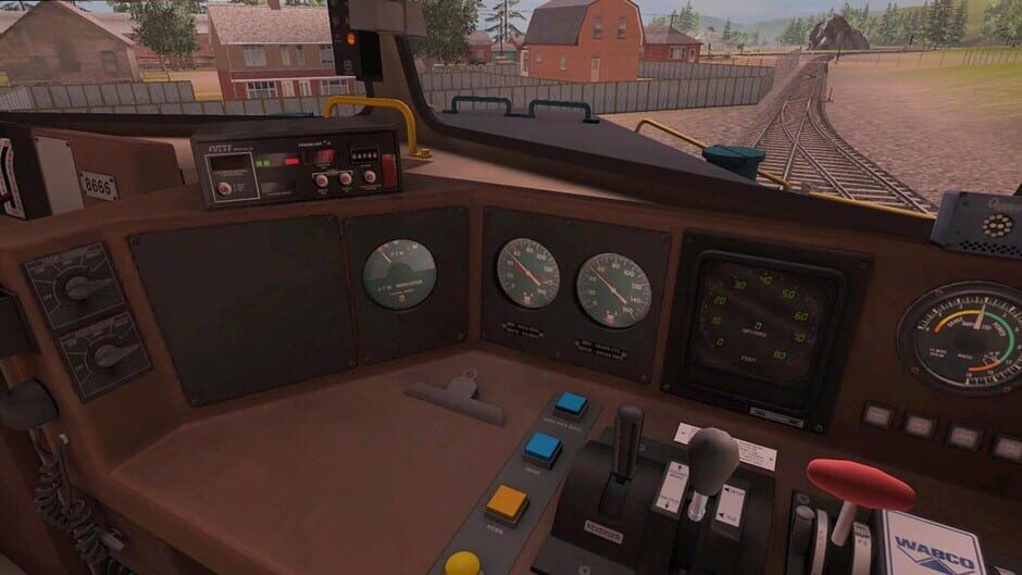 สกรีนช็อตจาก Trainz Railroad Simulator 2022: Chicago North Western GE Dash 9 44CW (รูปที่ 2)