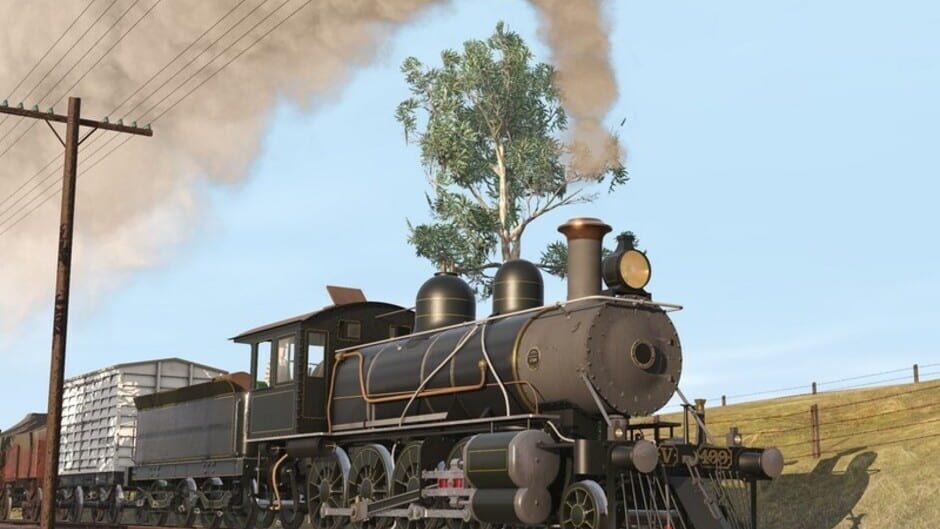 สกรีนช็อตจาก Trainz Railroad Simulator 2022: Victorian Railways V499 - Baldwin Built (รูปที่ 4)