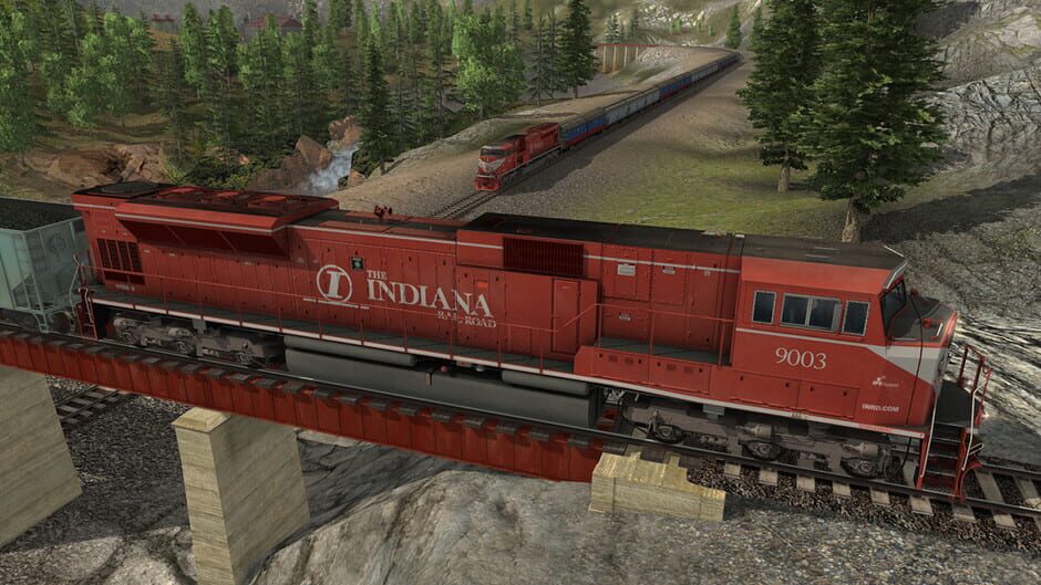 สกรีนช็อตจาก Trainz Railroad Simulator 2022: Indiana Railroad EMD SD9043MAC (รูปที่ 10)