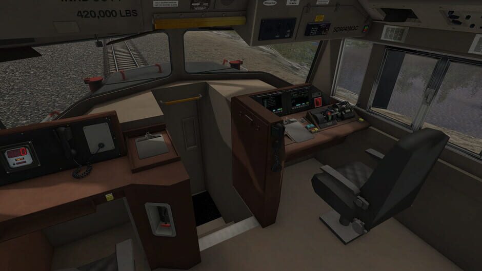 สกรีนช็อตจาก Trainz Railroad Simulator 2022: Indiana Railroad EMD SD9043MAC (รูปที่ 4)