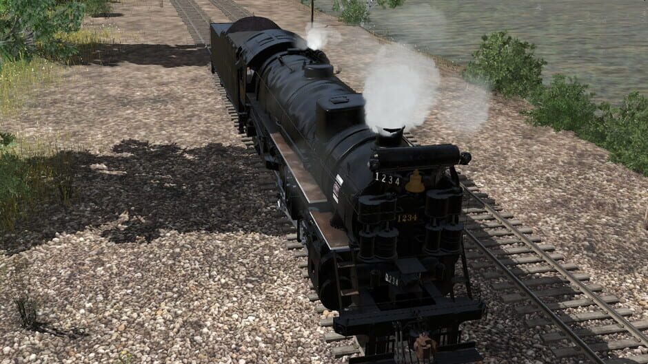 สกรีนช็อตจาก Trainz Railroad Simulator 2022: Chesapeake & Ohio K3-K3a 2-8-2 (รูปที่ 2)