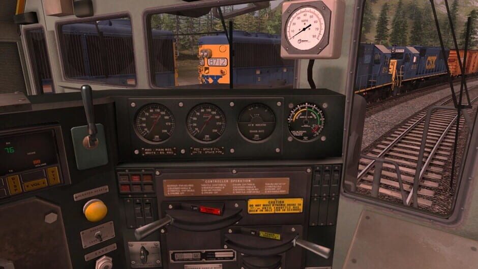 สกรีนช็อตจาก Trainz Railroad Simulator 2022: CSX EMD SD60 (รูปที่ 3)