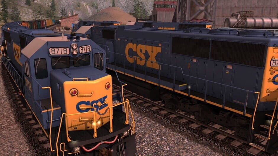 สกรีนช็อตจาก Trainz Railroad Simulator 2022: CSX EMD SD60 (รูปที่ 7)