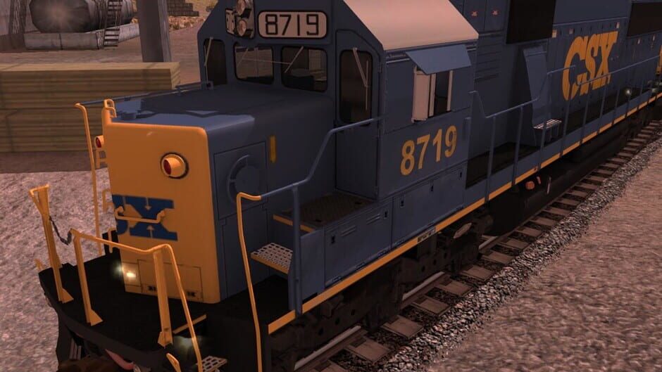 สกรีนช็อตจาก Trainz Railroad Simulator 2022: CSX EMD SD60 (รูปที่ 5)