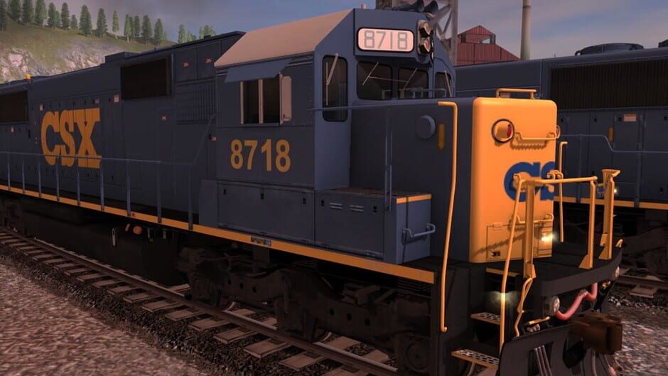 สกรีนช็อตจาก Trainz Railroad Simulator 2022: CSX EMD SD60 (รูปที่ 6)