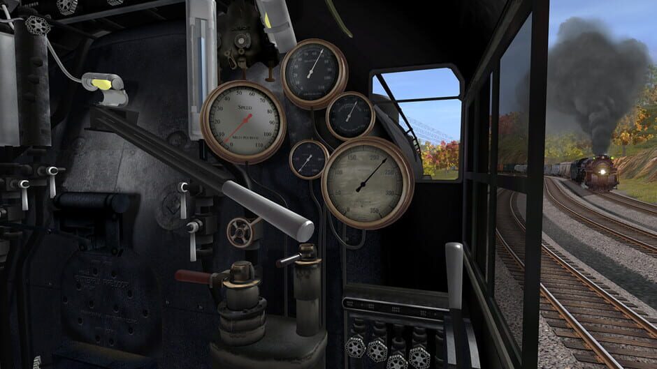 สกรีนช็อตจาก Trainz Railroad Simulator 2022: C&O 2-6-6-6 H8 - New River Mining Coal Run (รูปที่ 4)