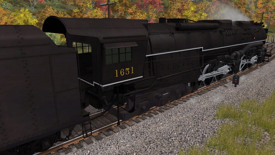 สกรีนช็อตจาก Trainz Railroad Simulator 2022: C&O 2-6-6-6 H8 - New River Mining Coal Run (รูปที่ 15)