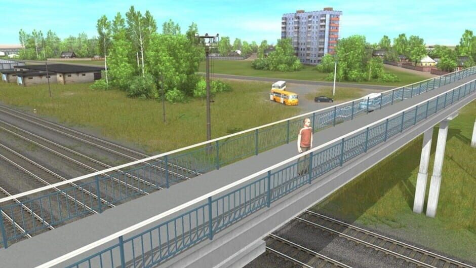 สกรีนช็อตจาก Trainz Railroad Simulator 2022: Route - Belarusian Woodland (รูปที่ 4)