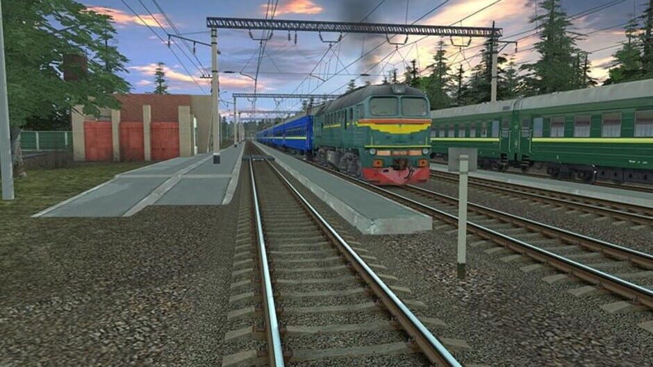 สกรีนช็อตจาก Trainz Railroad Simulator 2022: Balezino Mosti Sessions - Lichachove to Mosti (รูปที่ 8)