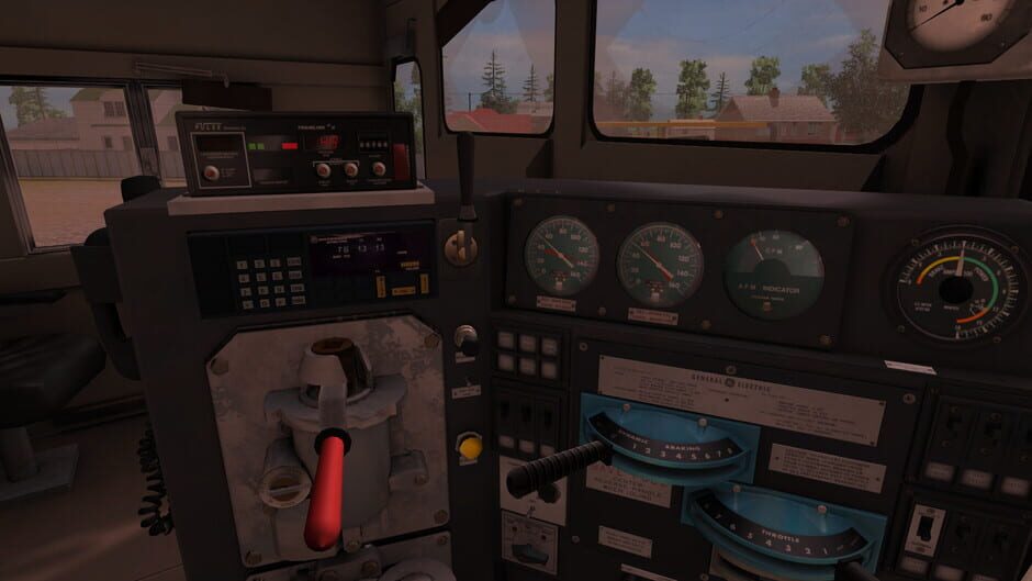 สกรีนช็อตจาก Trainz Railroad Simulator 2022: Union Pacific GE C40-8 (รูปที่ 4)